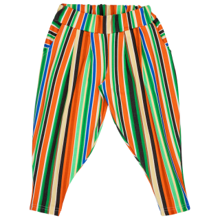 Raspberry republic - Tepláky Folk stripes 128/134